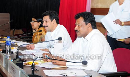 Nalin Kumar press meet in zp 3